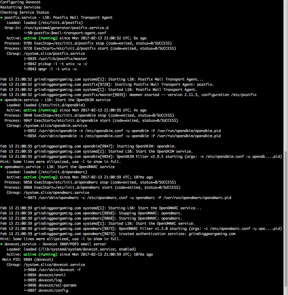 Mail-Server-Status